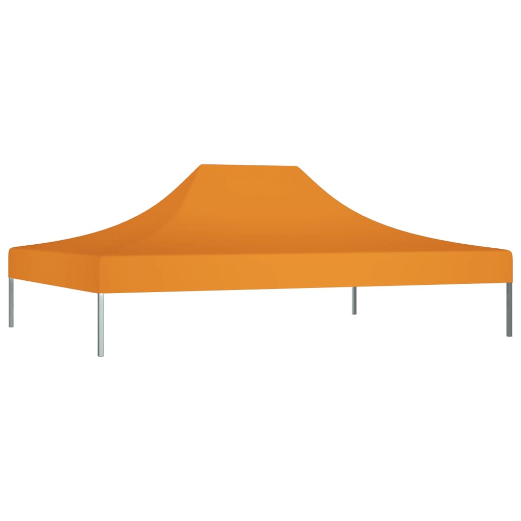 Tetto per Tendone per Feste 4x3 m Arancione 270 g/m² 315355