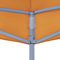 Tetto per Tendone per Feste 4x3 m Arancione 270 g/m² 315355