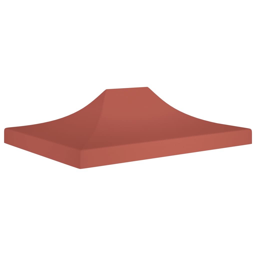 Tetto per Tendone per Feste 4x3 m Terracotta 270 g/m² cod mxl 58989