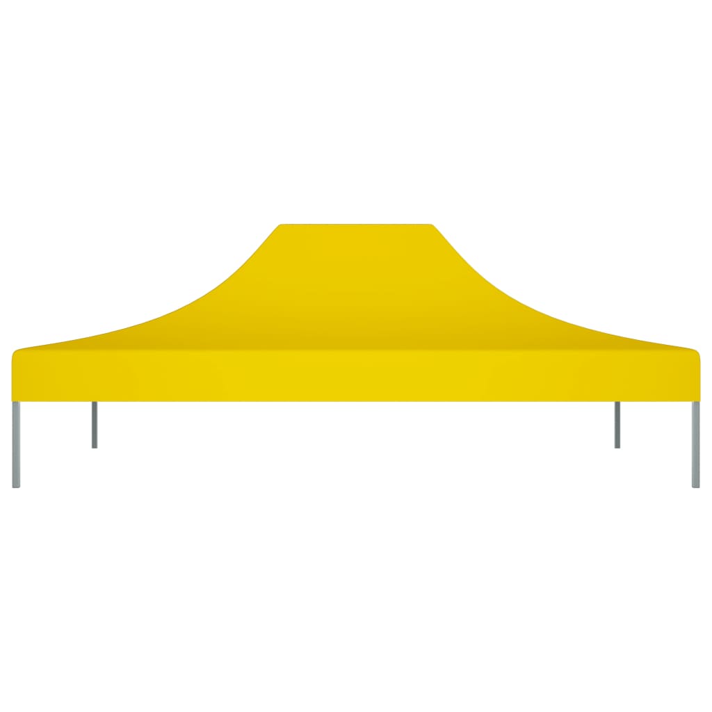 Tetto per Tendone per Feste 4x3 m Giallo 270 g/m² cod mxl 57560