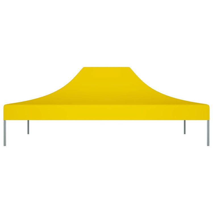 Tetto per Tendone per Feste 4x3 m Giallo 270 g/m² cod mxl 57560