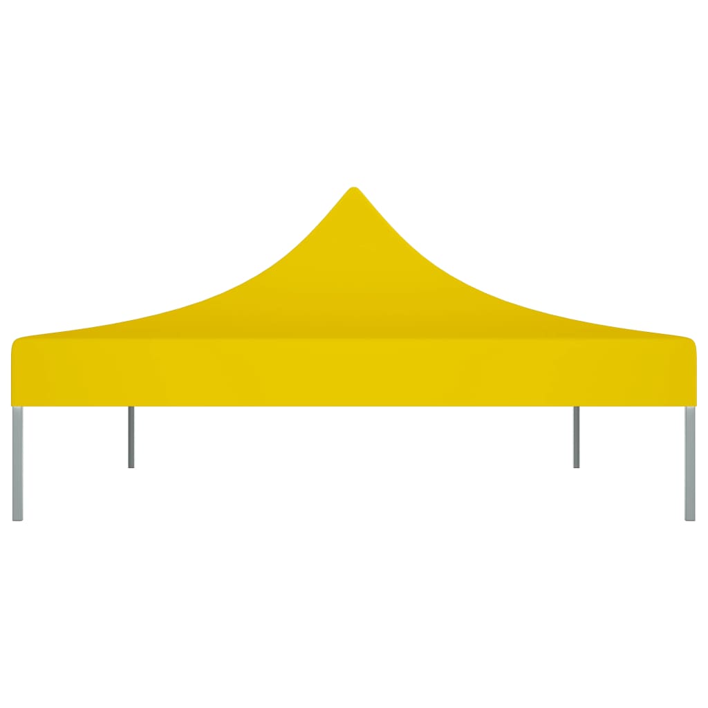 Tetto per Tendone per Feste 4x3 m Giallo 270 g/m² cod mxl 57560