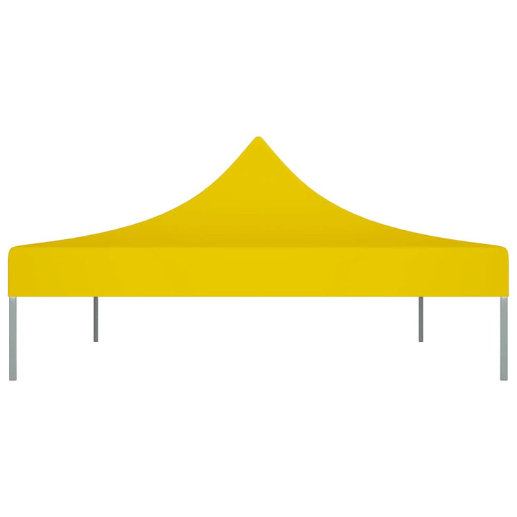 Tetto per Tendone per Feste 4x3 m Giallo 270 g/m² cod mxl 57560