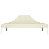 Tetto per Tendone per Feste 4,5x3 m Crema 270 g/m²cod mxl 128310