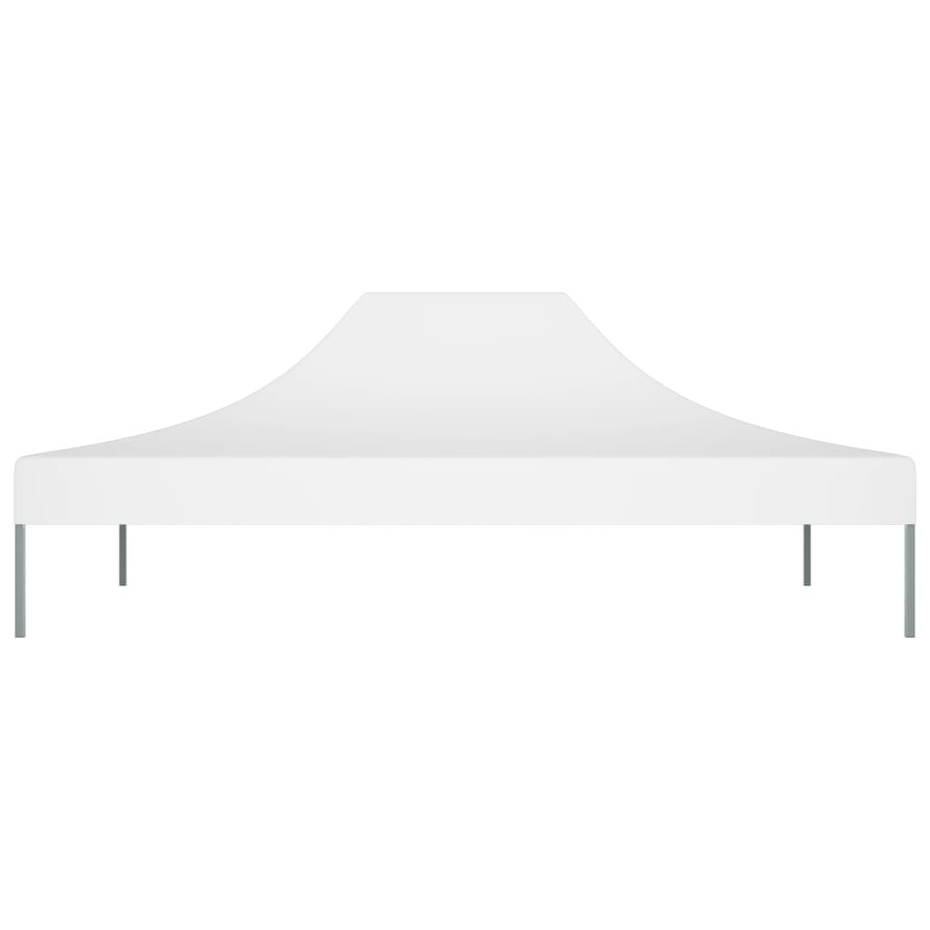 Tetto per Tendone per Feste 4,5x3 m Bianco 270 g/m²cod mxl 105214