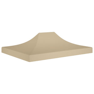 Tetto per Tendone per Feste 4,5x3 m Beige 270 g/m² 315366