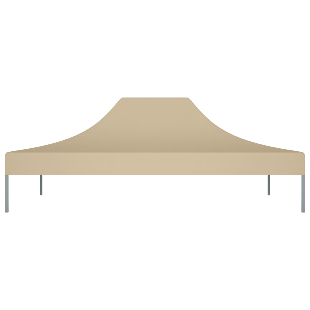 Tetto per Tendone per Feste 4,5x3 m Beige 270 g/m² 315366