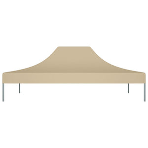 Tetto per Tendone per Feste 4,5x3 m Beige 270 g/m² 315366