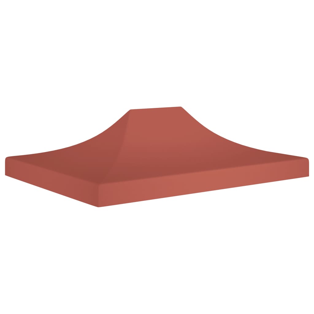 Tetto per Tendone per Feste 4,5x3 m Terracotta 270 g/m²cod mxl 71371