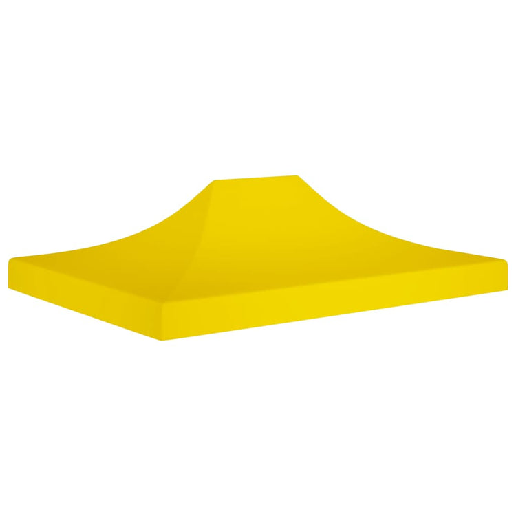 Tetto per Tendone per Feste 4,5x3 m Giallo 270 g/m² 315374