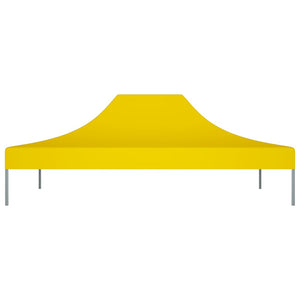 Tetto per Tendone per Feste 4,5x3 m Giallo 270 g/m² 315374