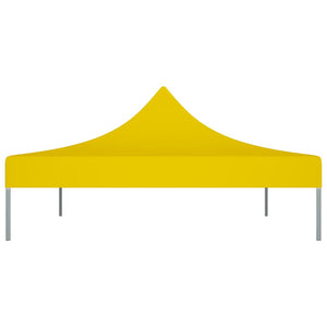 Tetto per Tendone per Feste 4,5x3 m Giallo 270 g/m² 315374