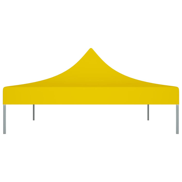 Tetto per Tendone per Feste 4,5x3 m Giallo 270 g/m² 315374