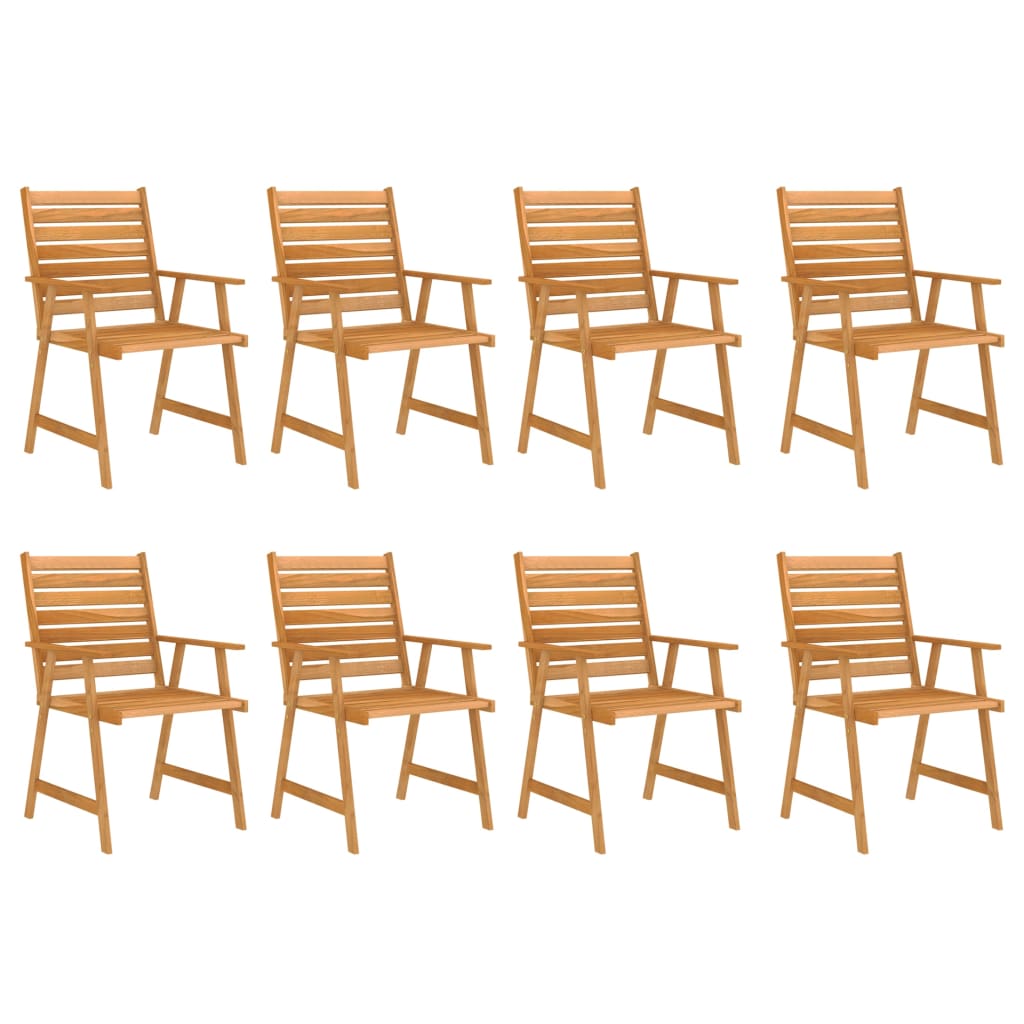 Set Pranzo da Giardino 9 pz in Legno Massello di Acacia cod mxl 40660