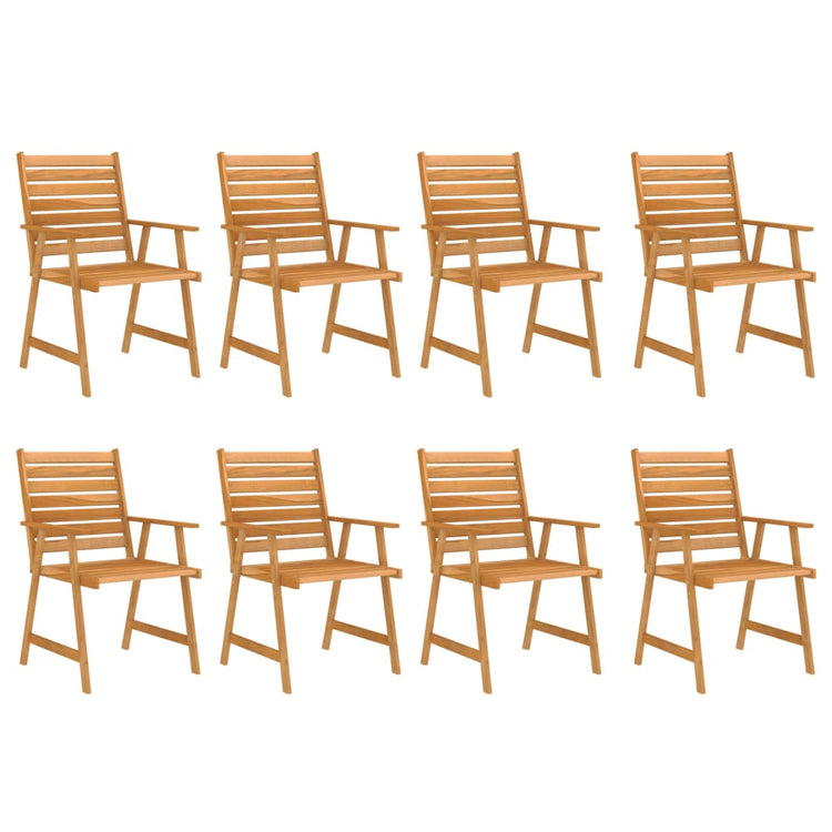 Set Pranzo da Giardino 9 pz in Legno Massello di Acacia cod mxl 40660