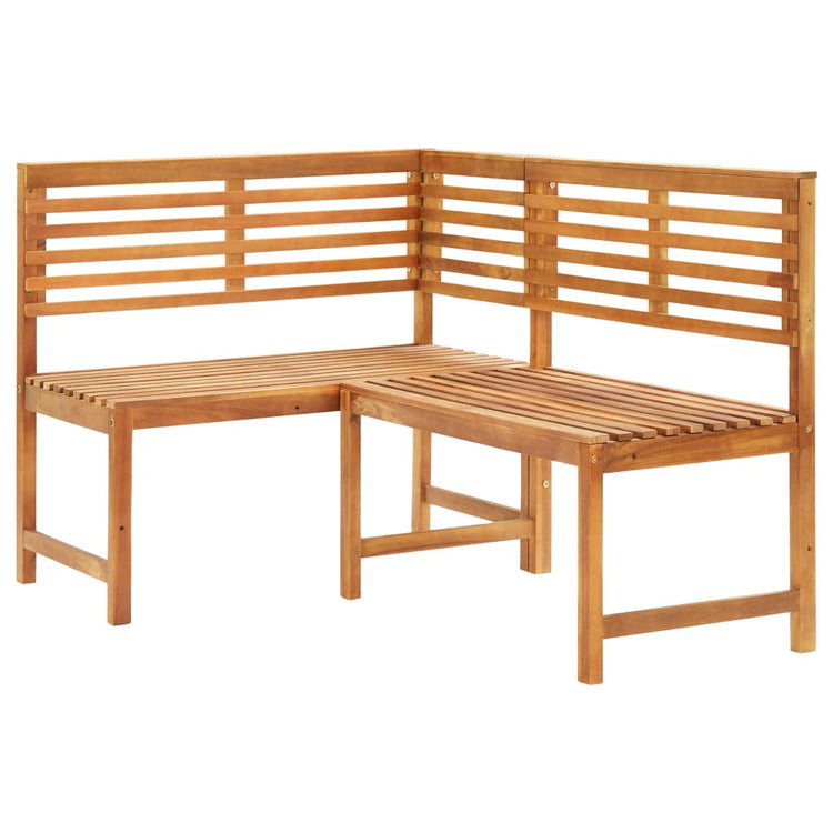 Set da Bistrot 4 pz in Legno Massello di Acacia cod mxl 52136