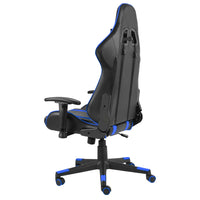 Sedia da Gaming Girevole Blu in PVC cod 10016