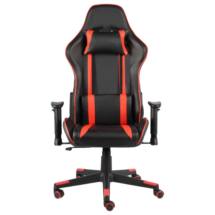 Sedia da Gaming Girevole Rossa in PVC cod mxl 58822