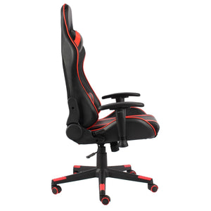 Sedia da Gaming Girevole Rossa in PVC cod mxl 58822