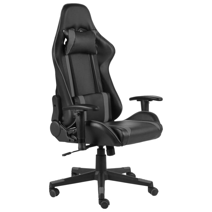 Sedia da Gaming Girevole Grigia in PVC cod mxl 67457