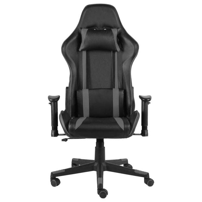 Sedia da Gaming Girevole Grigia in PVC cod mxl 67457