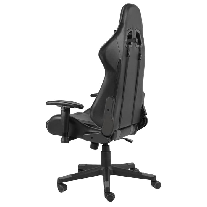 Sedia da Gaming Girevole Grigia in PVC cod mxl 67457