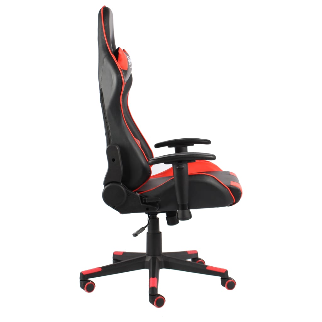 Sedia da Gaming Girevole Rossa in PVC cod mxl 60829