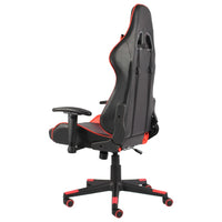 Sedia da Gaming Girevole Rossa in PVC cod mxl 60829