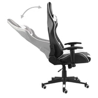 Sedia da Gaming Girevole Bianca in PVC cod mxl 61573