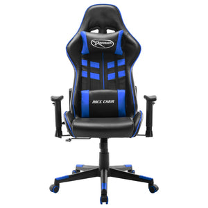 Sedia da Gaming Blu e Nera in Similpelle cod mxl 57884