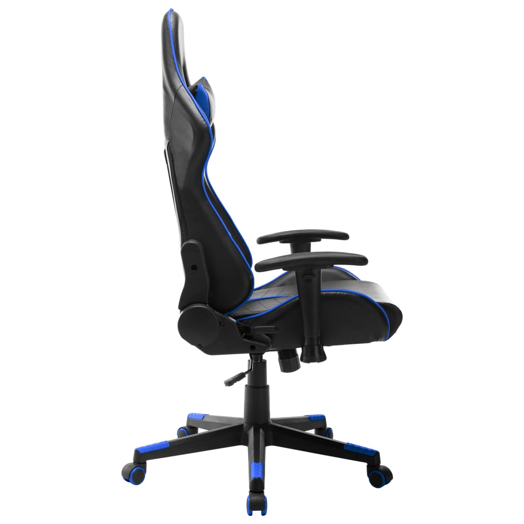 Sedia da Gaming Blu e Nera in Similpelle cod mxl 57884