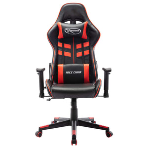 Sedia da Gaming Rossa e Nera in Similpelle cod mxl 62142