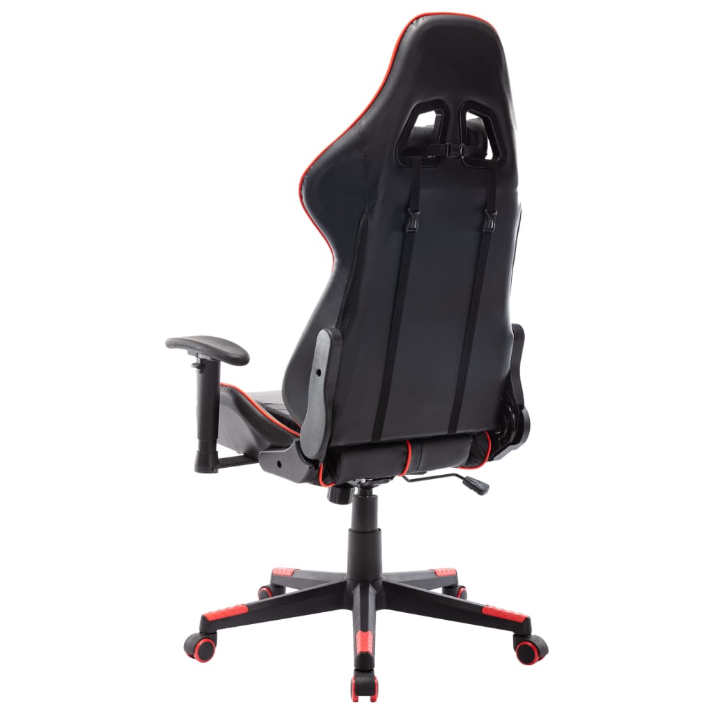 Sedia da Gaming Rossa e Nera in Similpelle cod mxl 62142