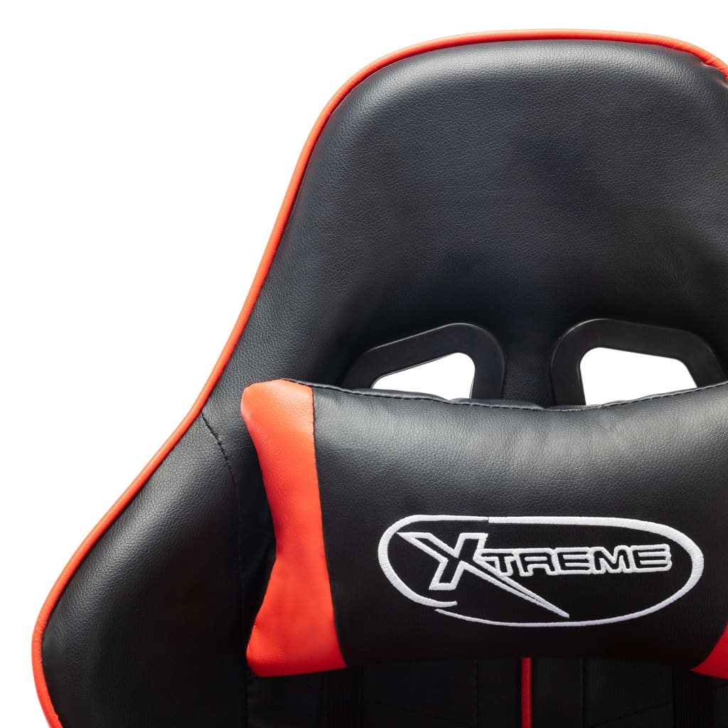 Sedia da Gaming Rossa e Nera in Similpelle cod mxl 62142