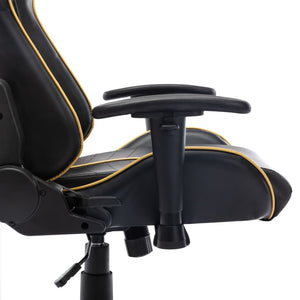 Sedia da Gaming Nera e Oro in Similpelle cod mxl 59953