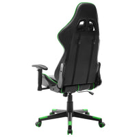 Sedia da Gaming Nera e Verde  in Similpelle cod mxl 56498