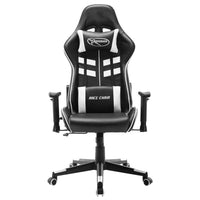 Sedia da Gaming Nera e Bianca in Similpelle cod mxl 75857