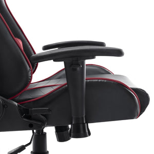 Sedia da Gaming Nera e Rosso Vino in Similpelle cod mxl 59078