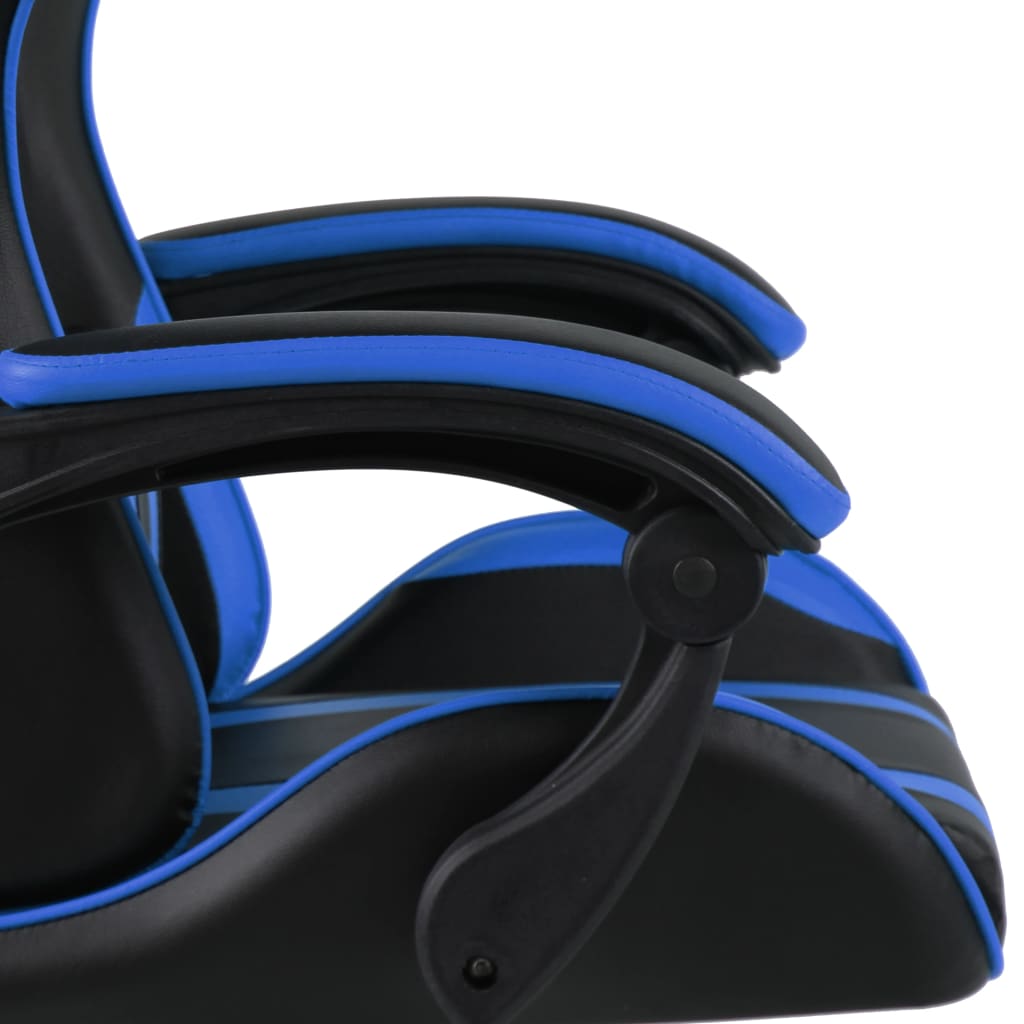 Sedia da Gaming Nero e Blu in Similpelle 20518