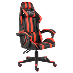 Sedia da Gaming Nero e Rosso in Similpelle 20519