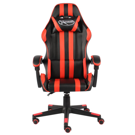 Sedia da Gaming Nero e Rosso in Similpelle 20519