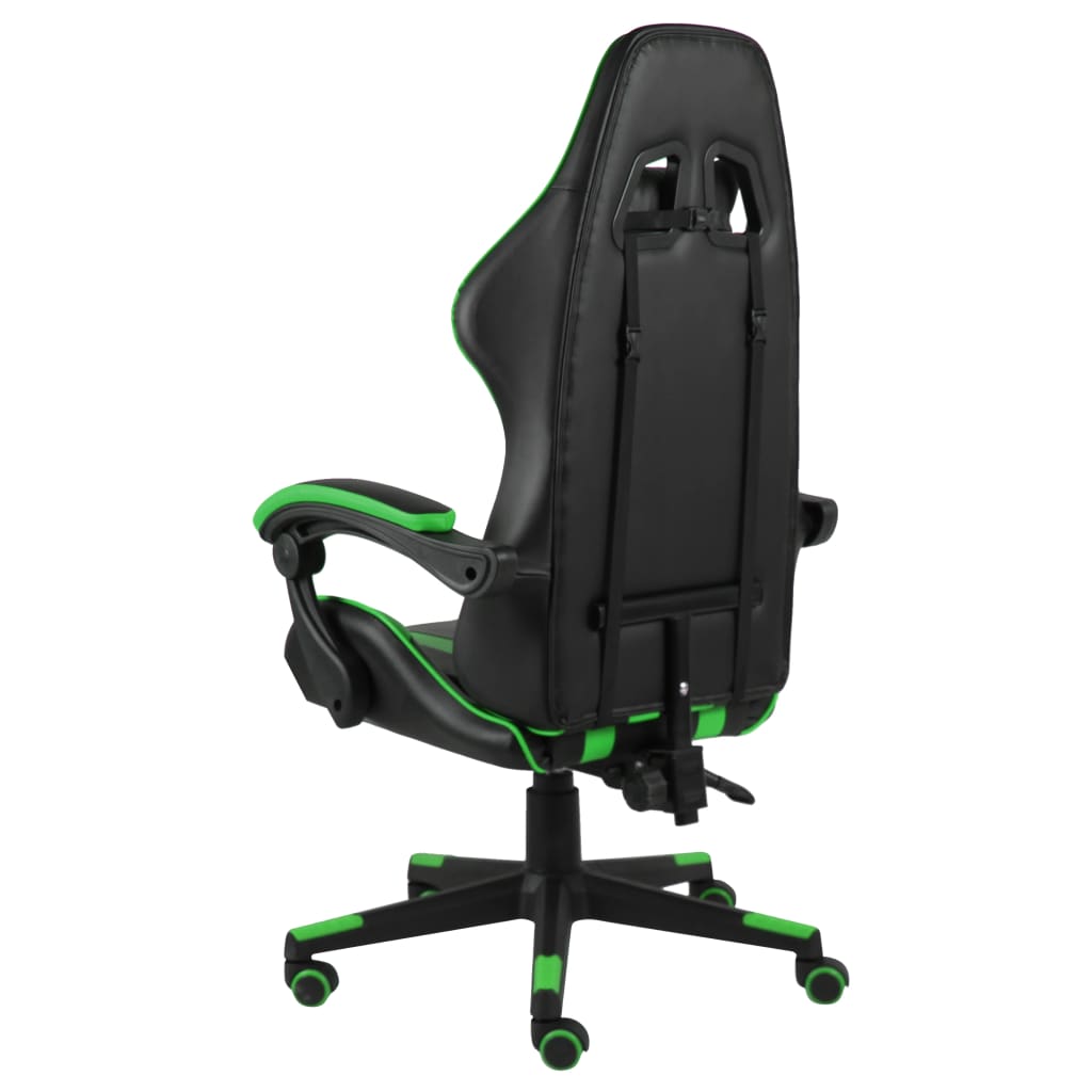 Sedia da Gaming Nero e Verde in Similpelle cod mxl 5730