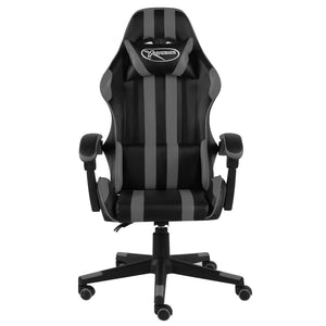 Sedia da Gaming Nero e Grigio in Similpelle cod mxl 5724