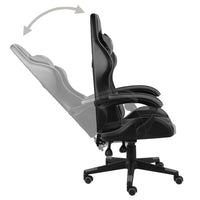 Sedia da Gaming Nero e Grigio in Similpelle cod mxl 5724