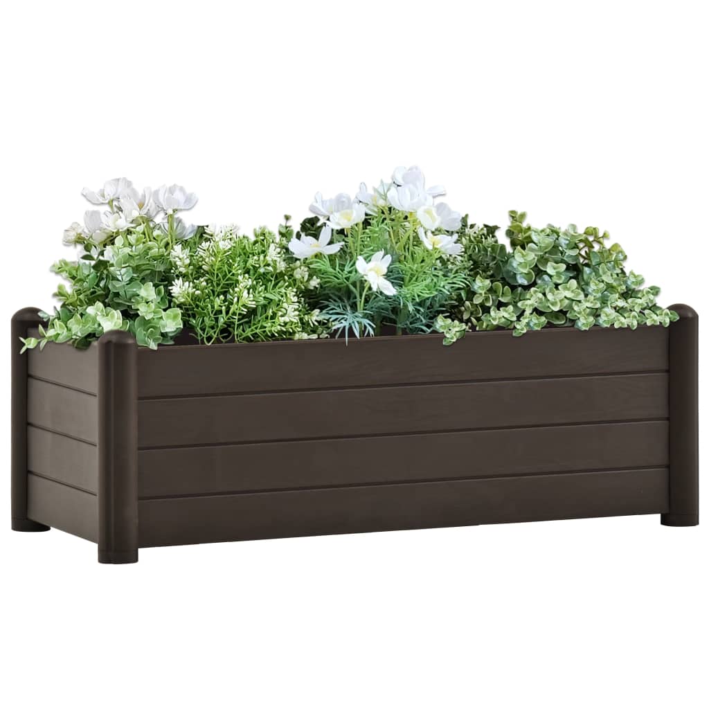 Letto Rialzato da Giardino in PP Moca 100x43x35 cm cod mxl 39825