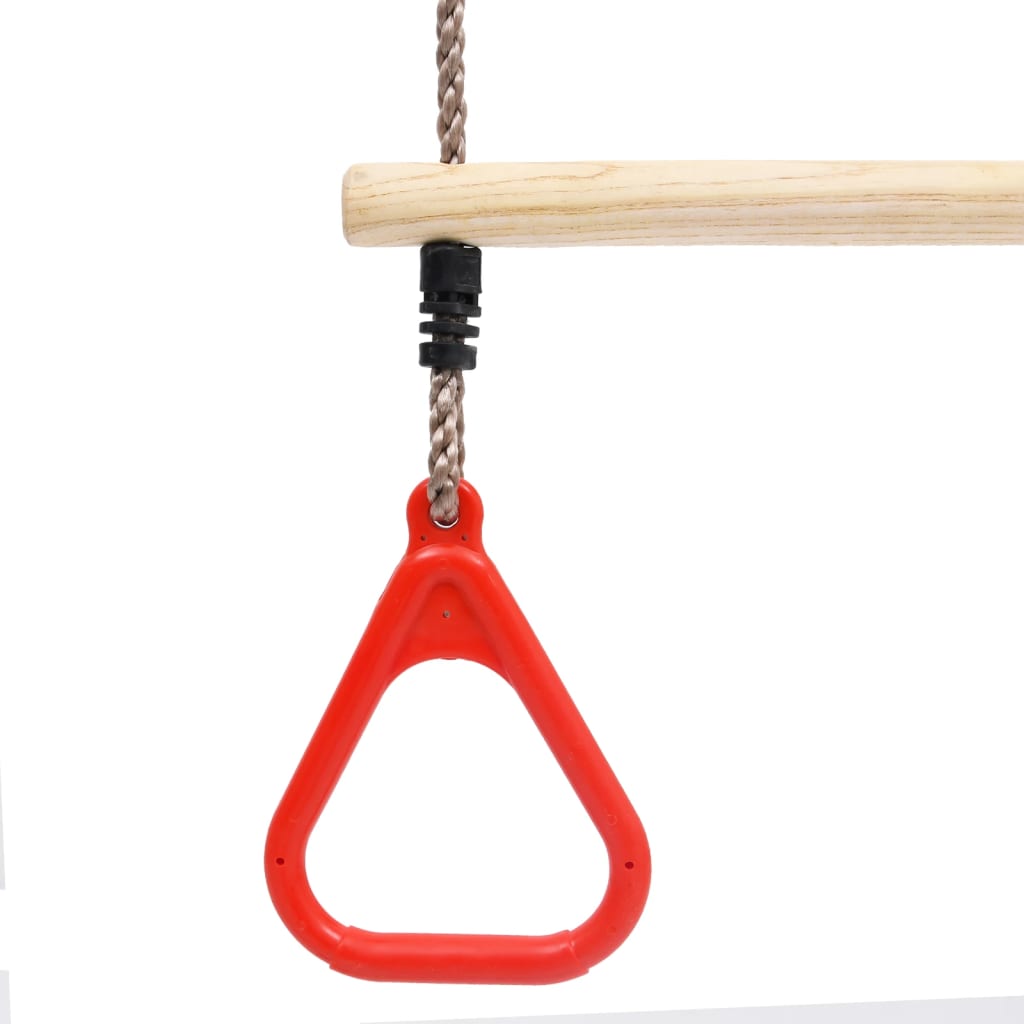 Barra Oscillante a Trapezio con Anelli 