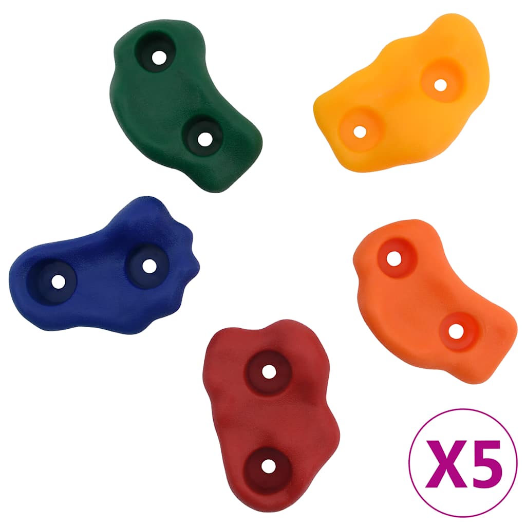 Prese da Arrampicata con Fune 25 pz Multicolore 93174