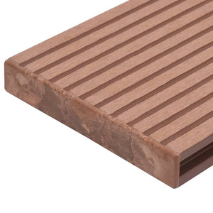 Tappi per Decking 10 pz in Plastica Marrone 149002