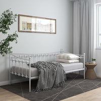 Telaio Divano Letto Bianco in Metallo 90x200 cm 324756