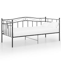 Telaio Divano Letto Nero in Metallo 90x200 cm cod mxl 55073